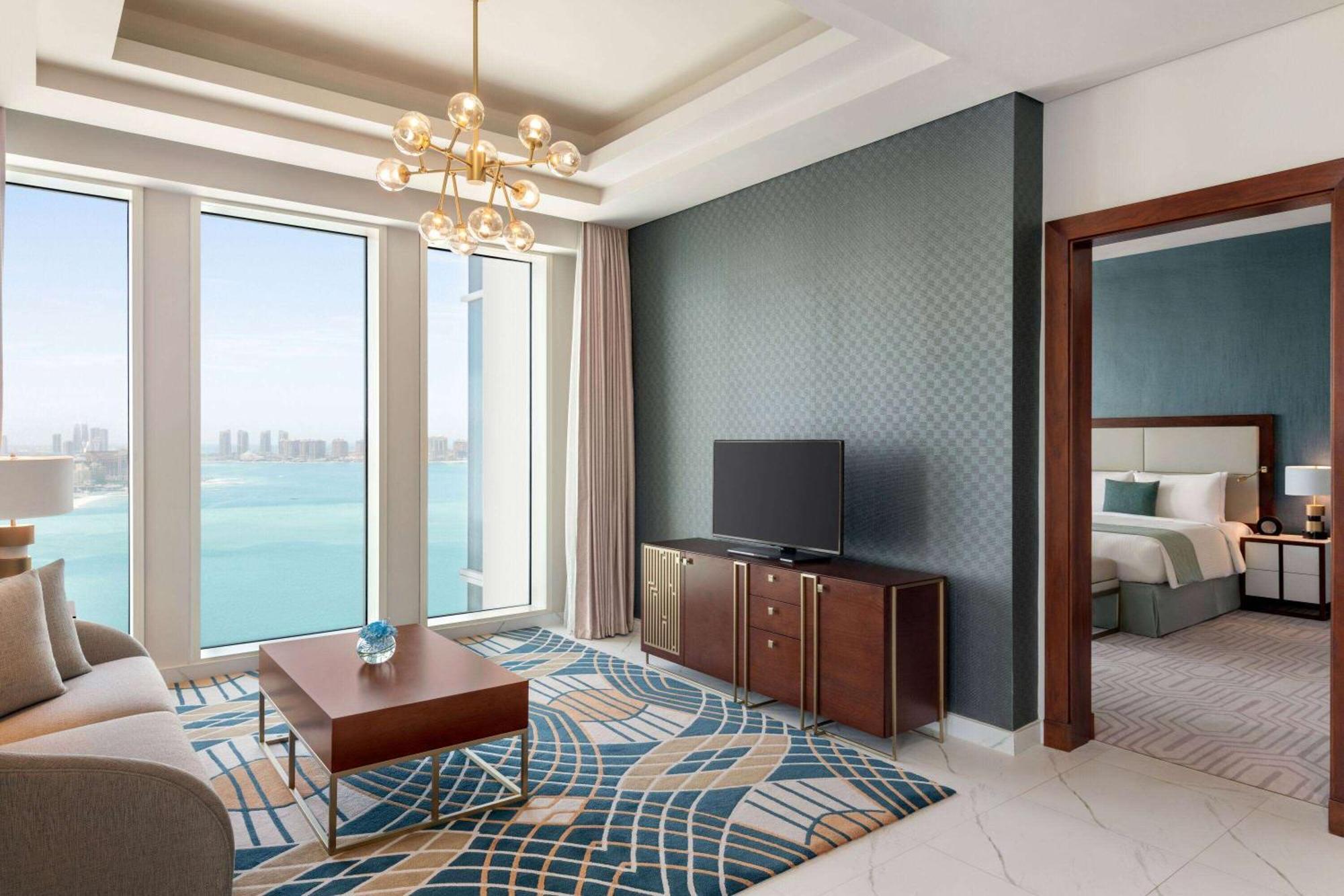 Wyndham Grand Doha West Bay Beach Экстерьер фото A suite at the hotel